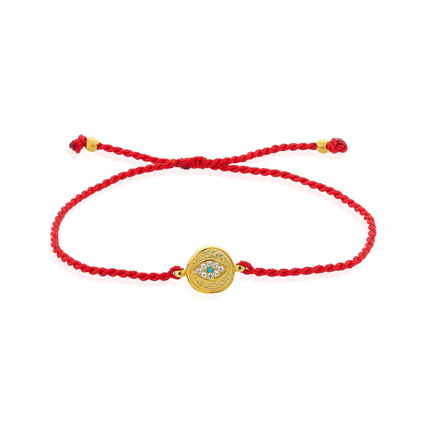 Red String Bracelet with Silver – Nialaya