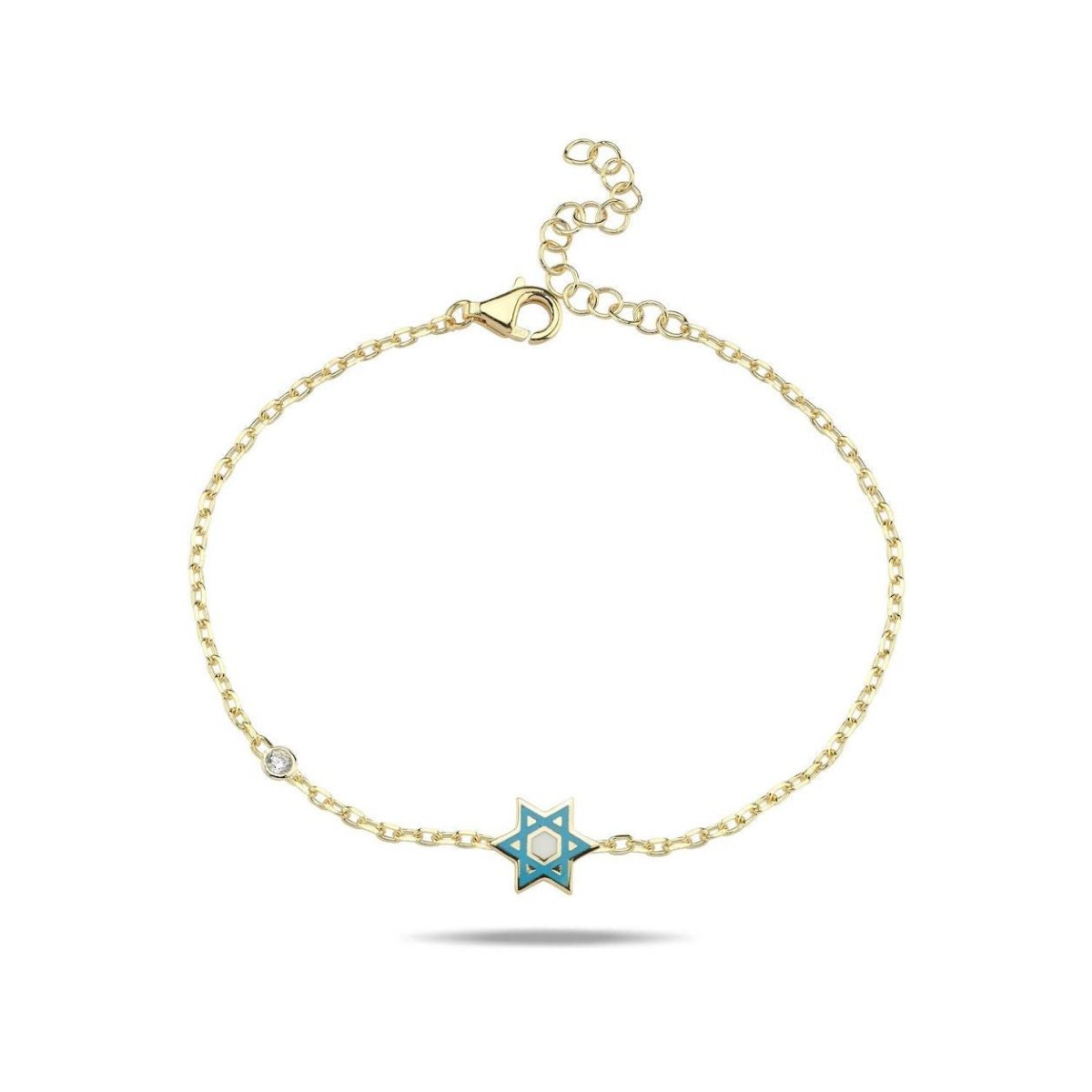 Colorful Jewish Jewelry for a Bat Mitzvah Girl Gift Idea - Alef Bet by Paula