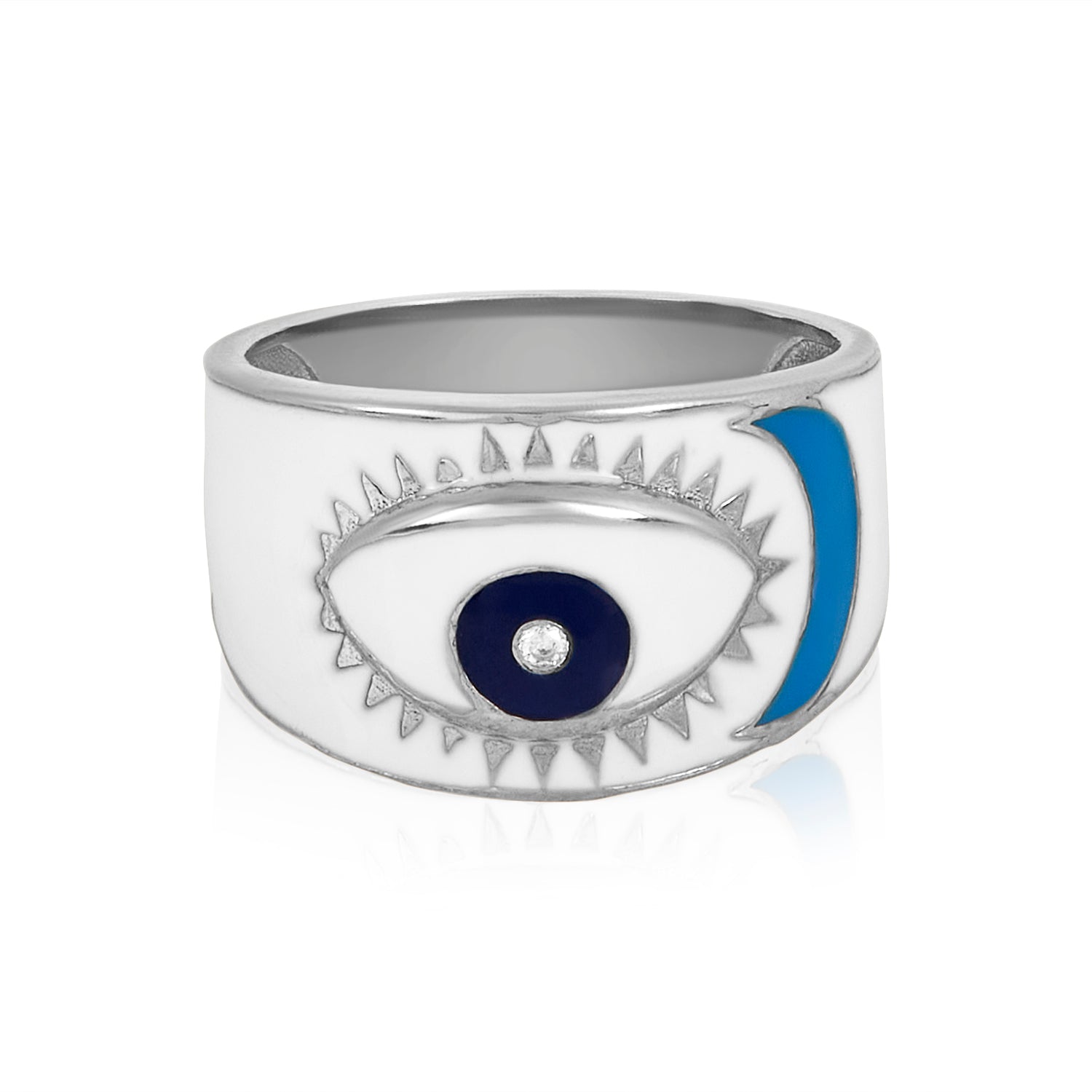 ring with evil eye 