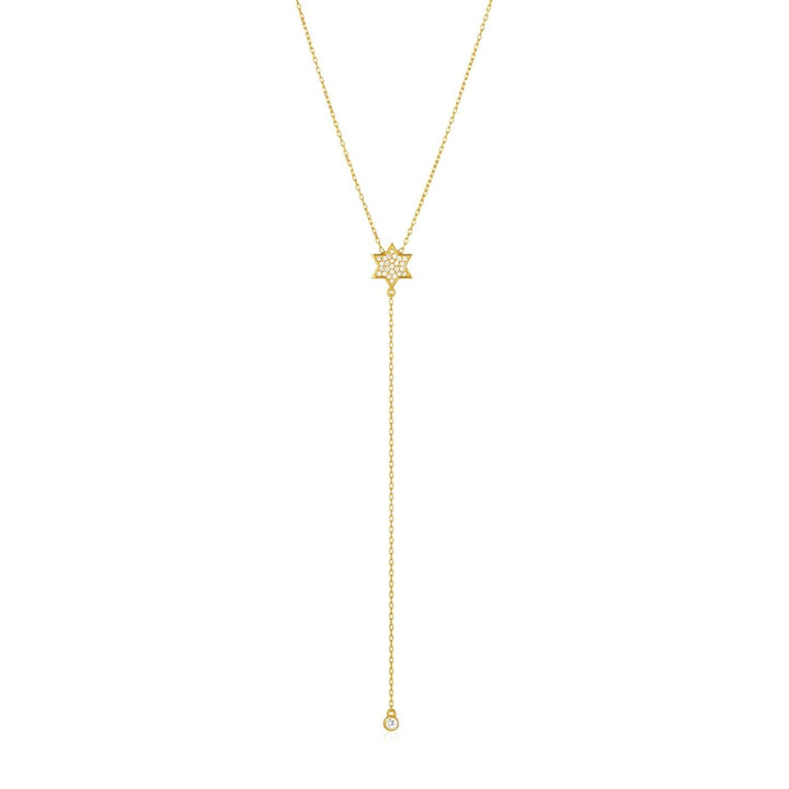 Jewish Jewelry Lariat Style Necklace