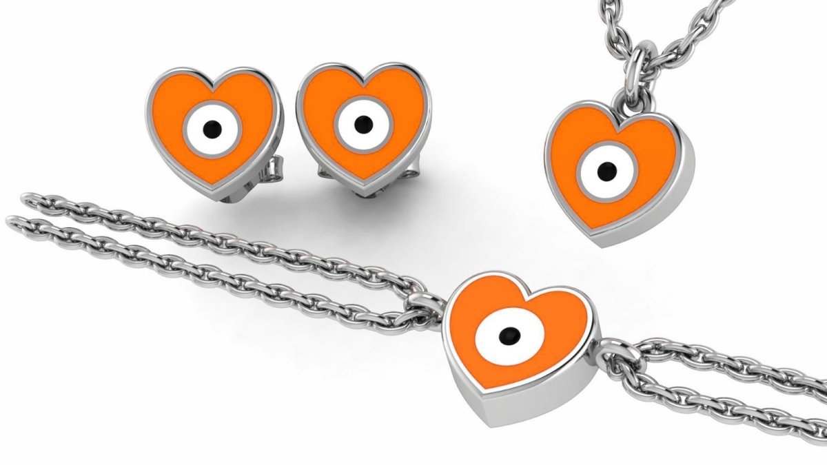 Orange Heart | Bibas 100% Donation