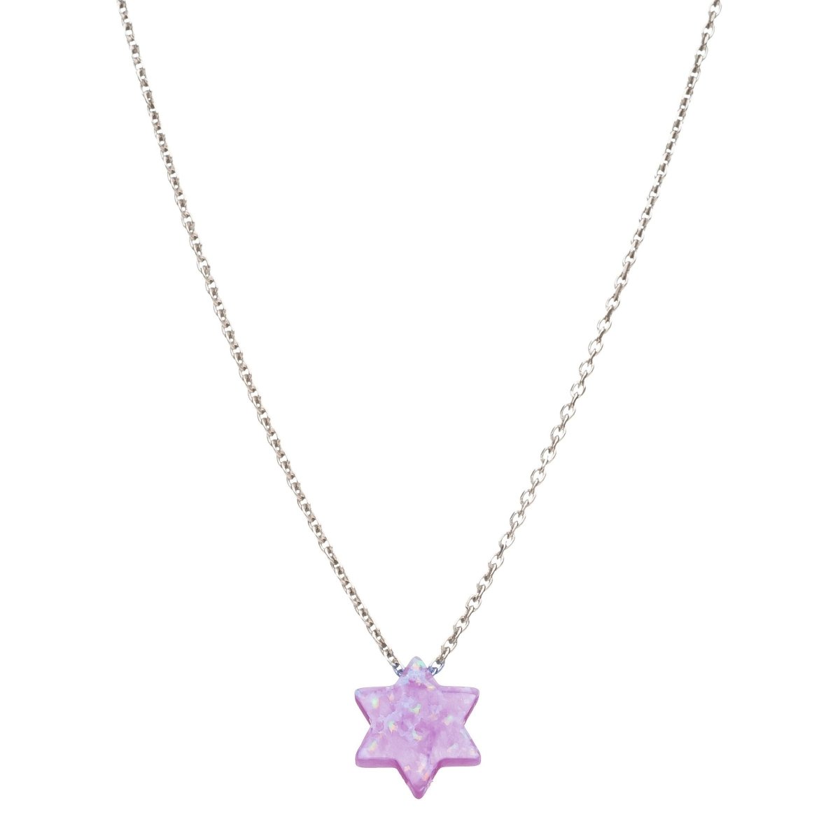 Opal Rose Gold Star of David Necklace; Opal & Rose Gold Star of David Necklace; Pink shops Opal Rose Gold Star of David Pendant, Infinity Close