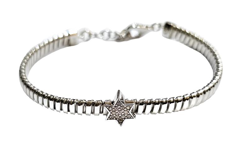 Jewish Bangle Bracelets in Three Different Designs