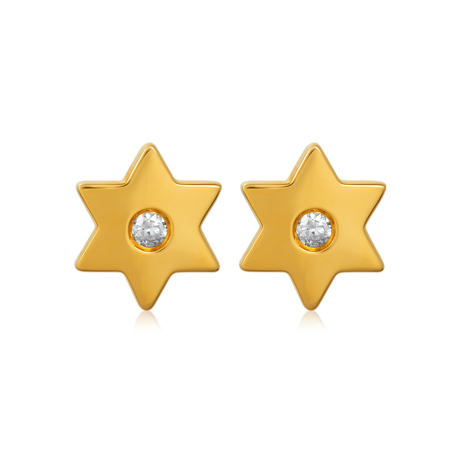 Jewish star earrings deals