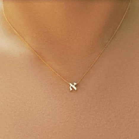 Hebrew necklace store symbol