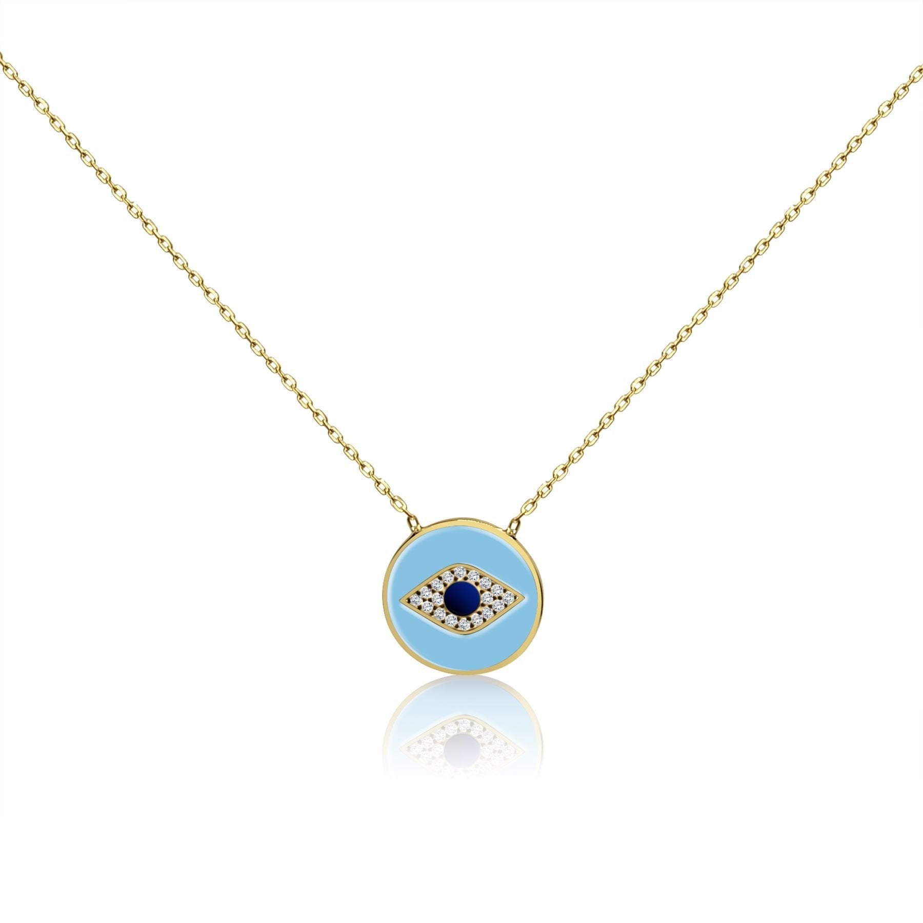 Mal de store ojo gold necklace