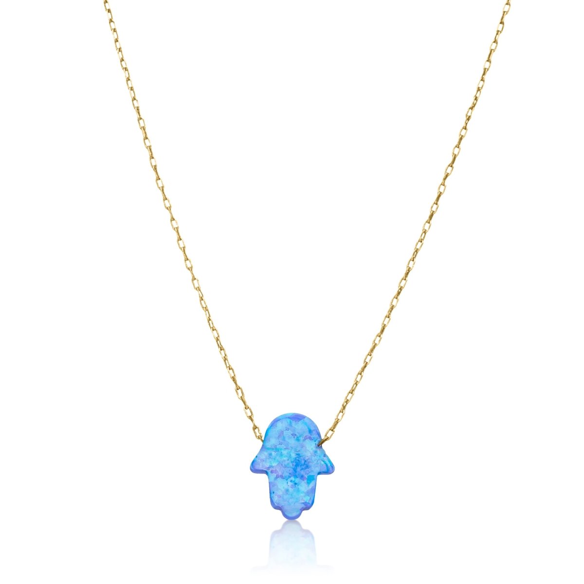 Opal clearance hamsa necklace